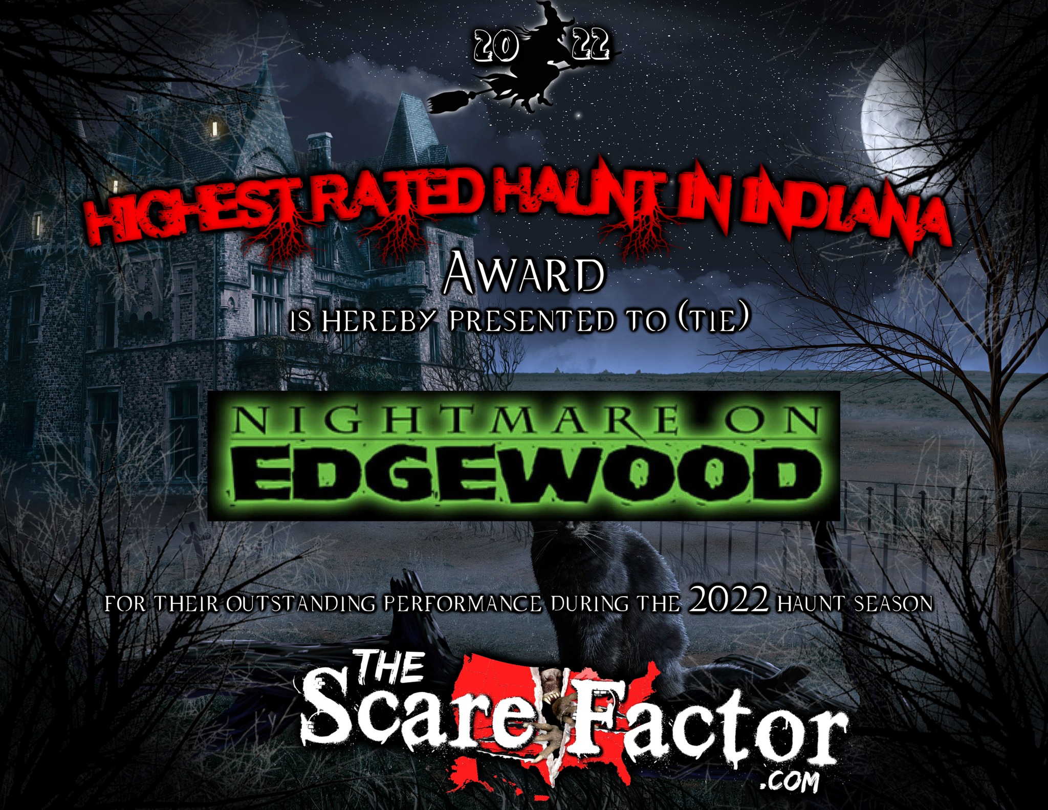 Highest Rated Haunt in Indiana as rated by The Scare Factor