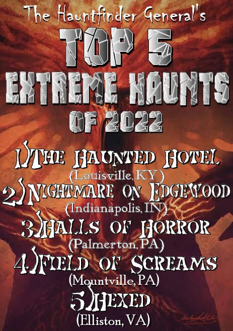 Top 5 Extreme Haunted Houses - Nightmare on Edgewood 2022