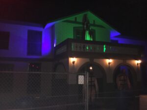 old facade at edgewood little league
