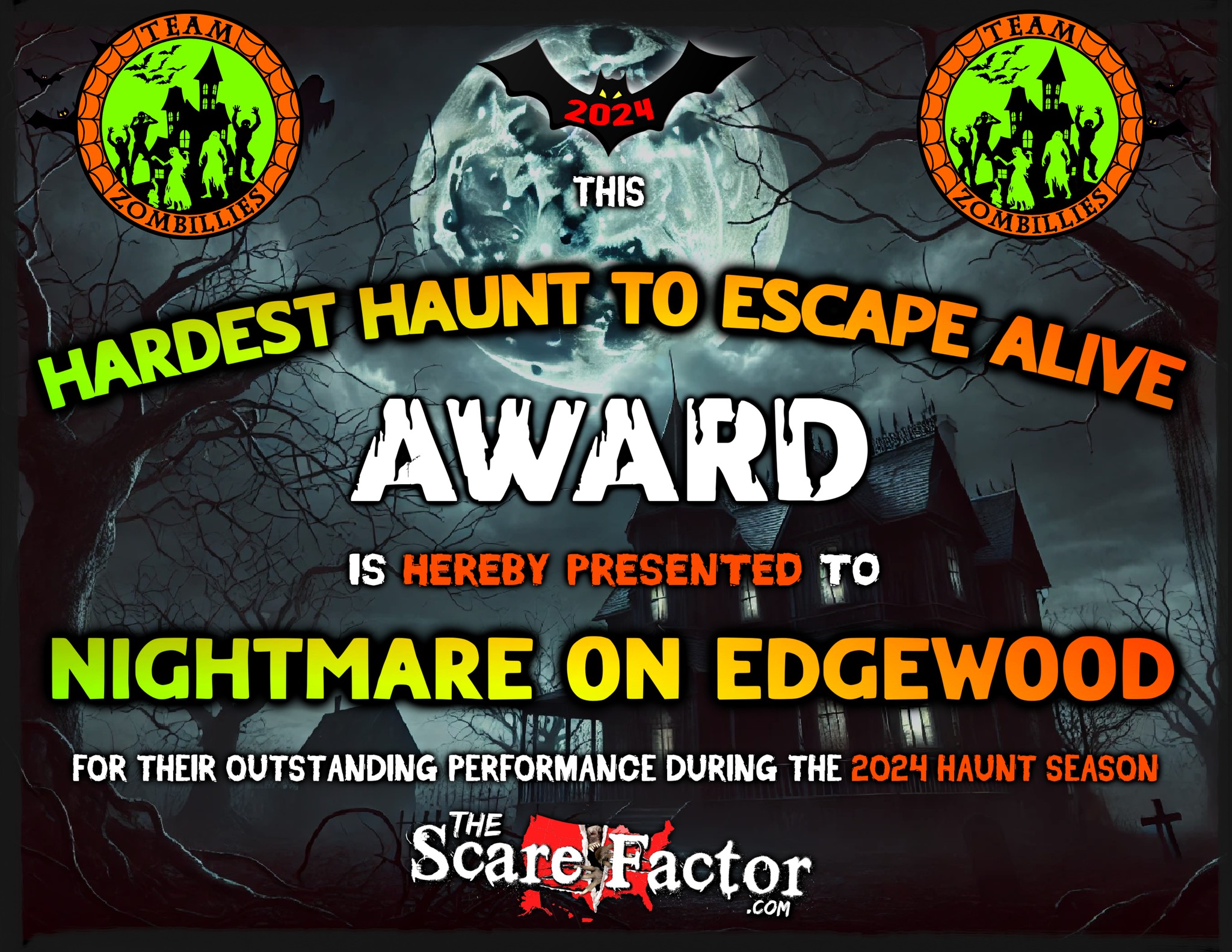 Hardest Haunt to Escape Alive - Nightmare on Edgewood