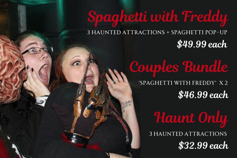 Spaghetti with Freddy 2025 pricing