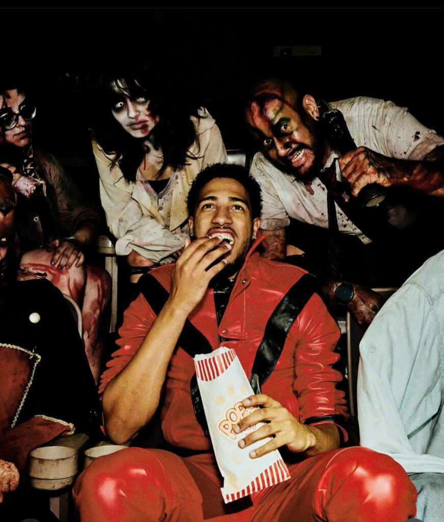Tyrese Haliburton as Michael Jackson's Thriller at Nightmare on Edgewood