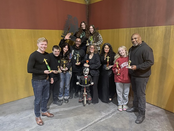 Nightmare on Edgewood cast award winners