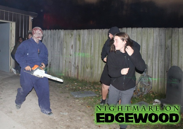 Nightmare on Edgewood chainsaw clown