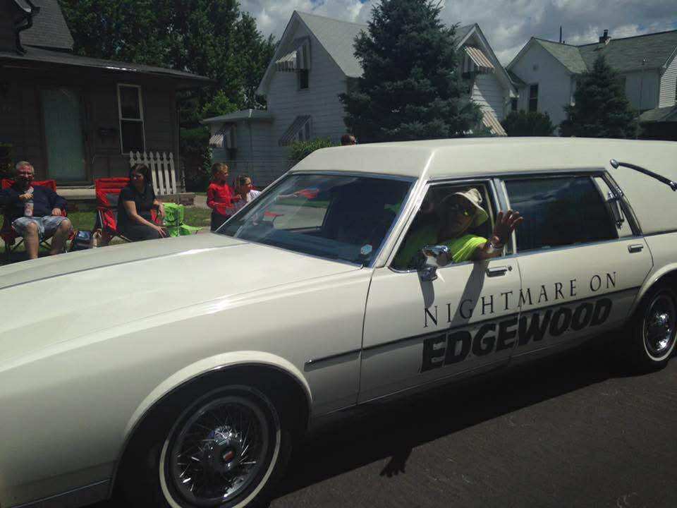 Nightmare on Edgewood old hearse