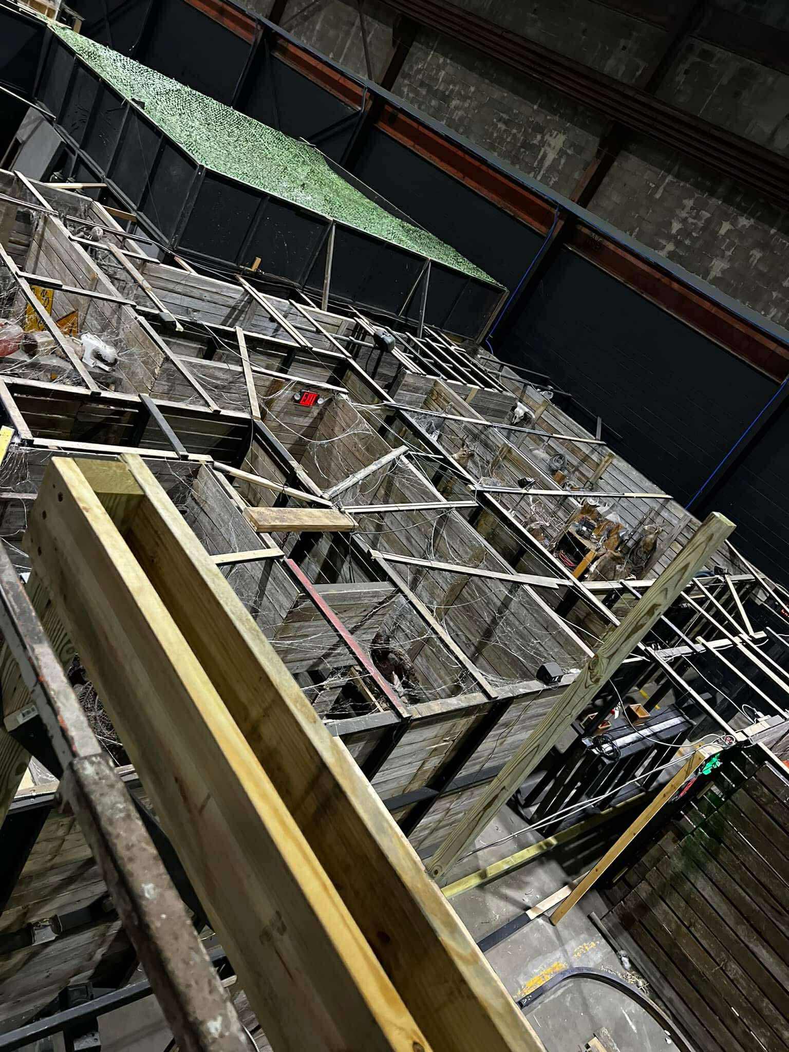 Nightmare on Edgewood overhead view