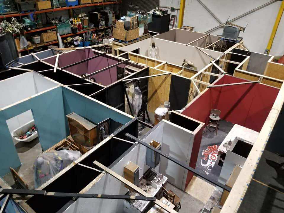 Nightmare on Edgewood birds eye view