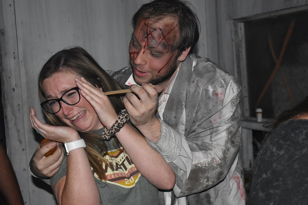 Nightmare on Edgewood customer reaction photo