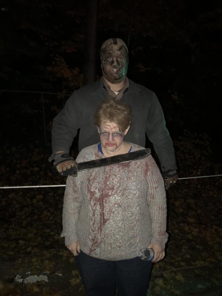 michael myers and mother at Nightmare on Edgewood