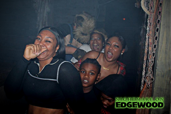 Nightmare on Edgewood customer reaction photo