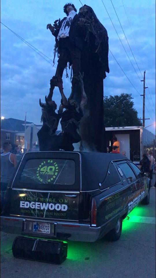 Nightmare on Edgewood hearse 40th anniversary