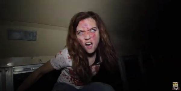 Vintage Nightmare on Edgewood school bus